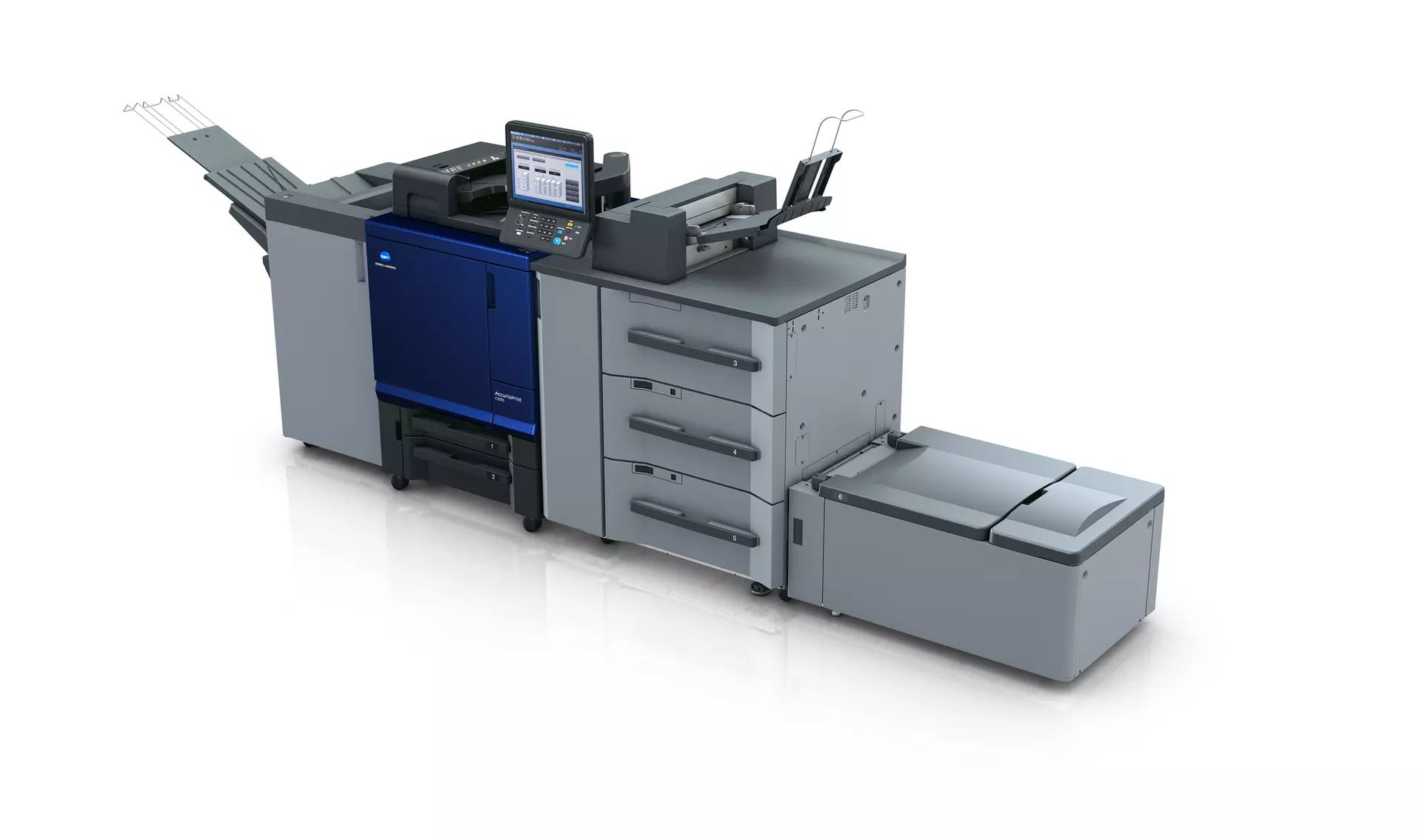 Konica Minolta AccurioPrint C5065 printer voor rouwdrukwerk