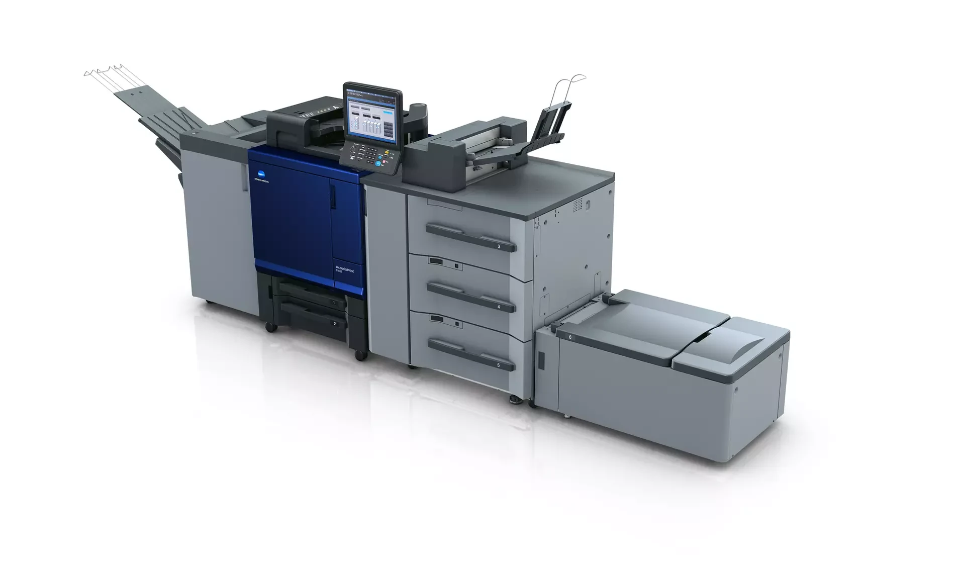 Konica Minolta AccurioPrint C5065 printer voor rouwdrukwerk