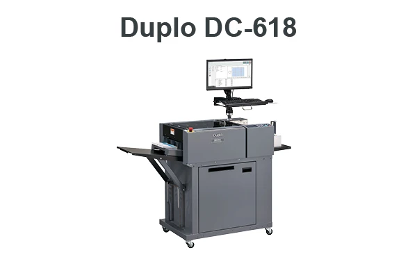 Duplo Docucutter DC-618 printer voor rouwdrukwerk