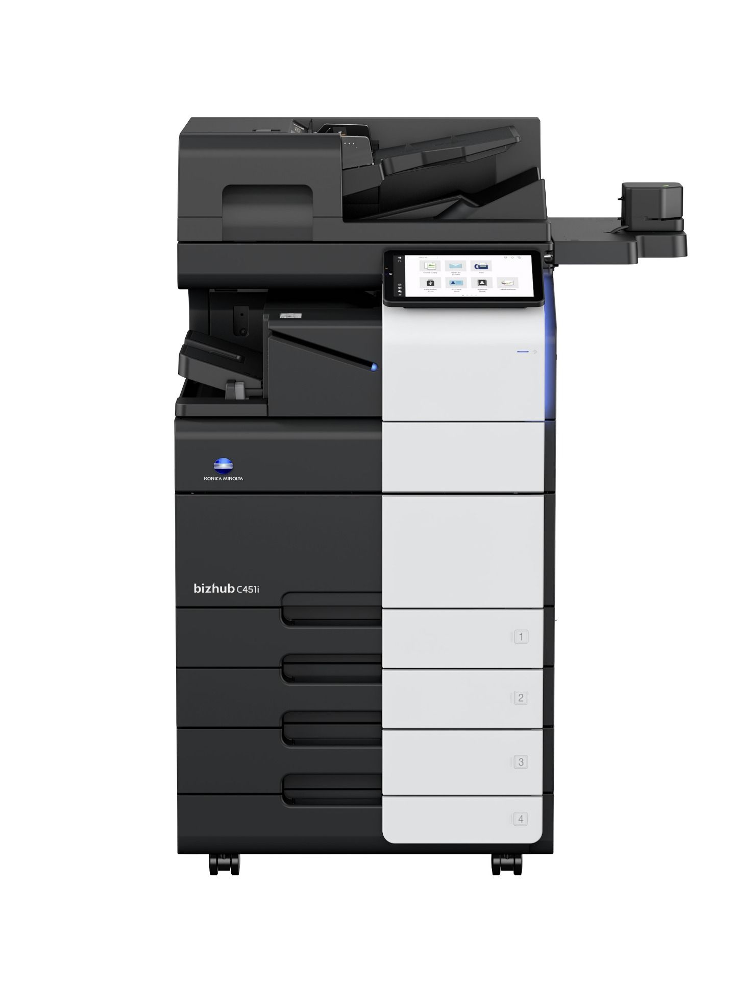 Konica Minolta bizhub C451i printer voor rouwdrukwerk