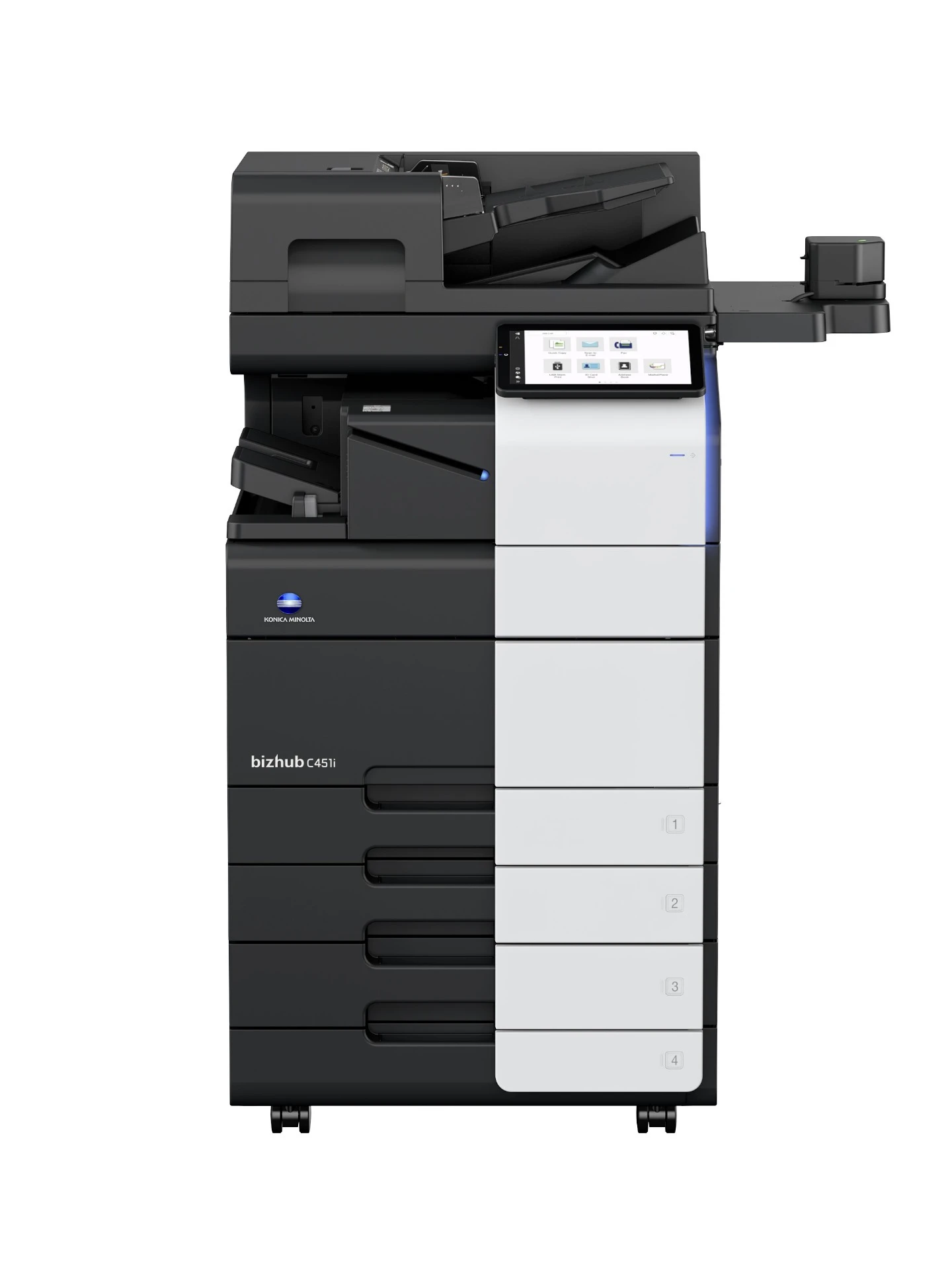 Konica Minolta bizhub C451i printer voor rouwdrukwerk
