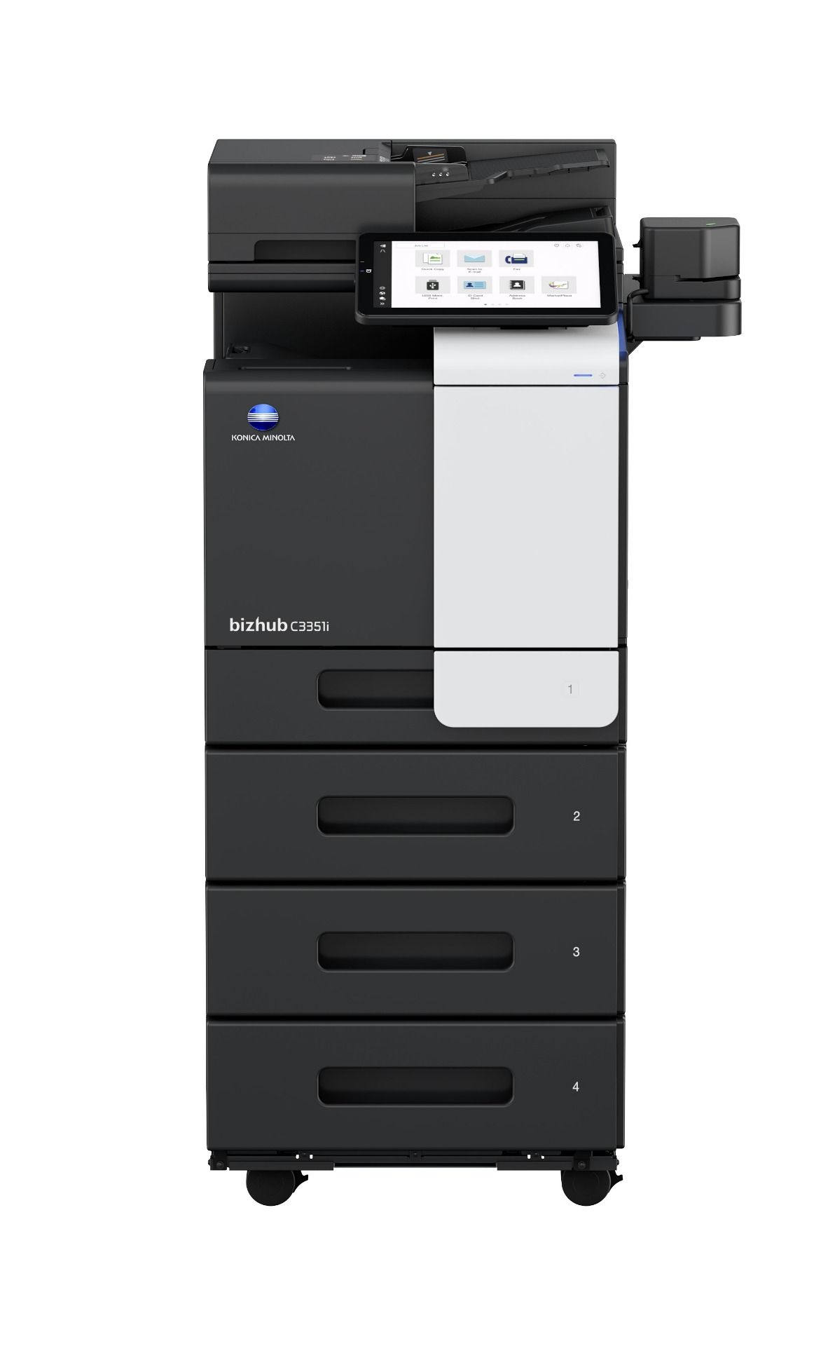 Konica Minolta bizhub C3351i printer voor rouwdrukwerk