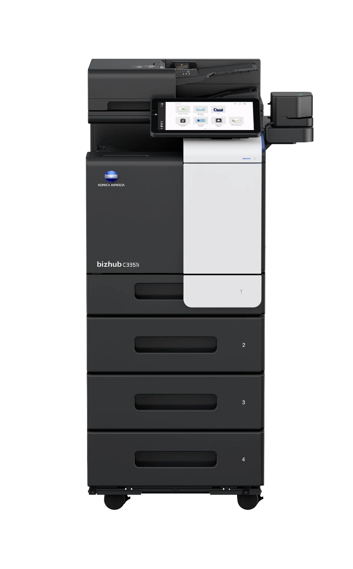 Konica Minolta bizhub C3351i printer voor rouwdrukwerk