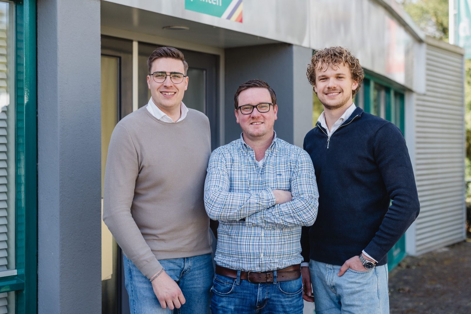 Drie medewerkers van D&B