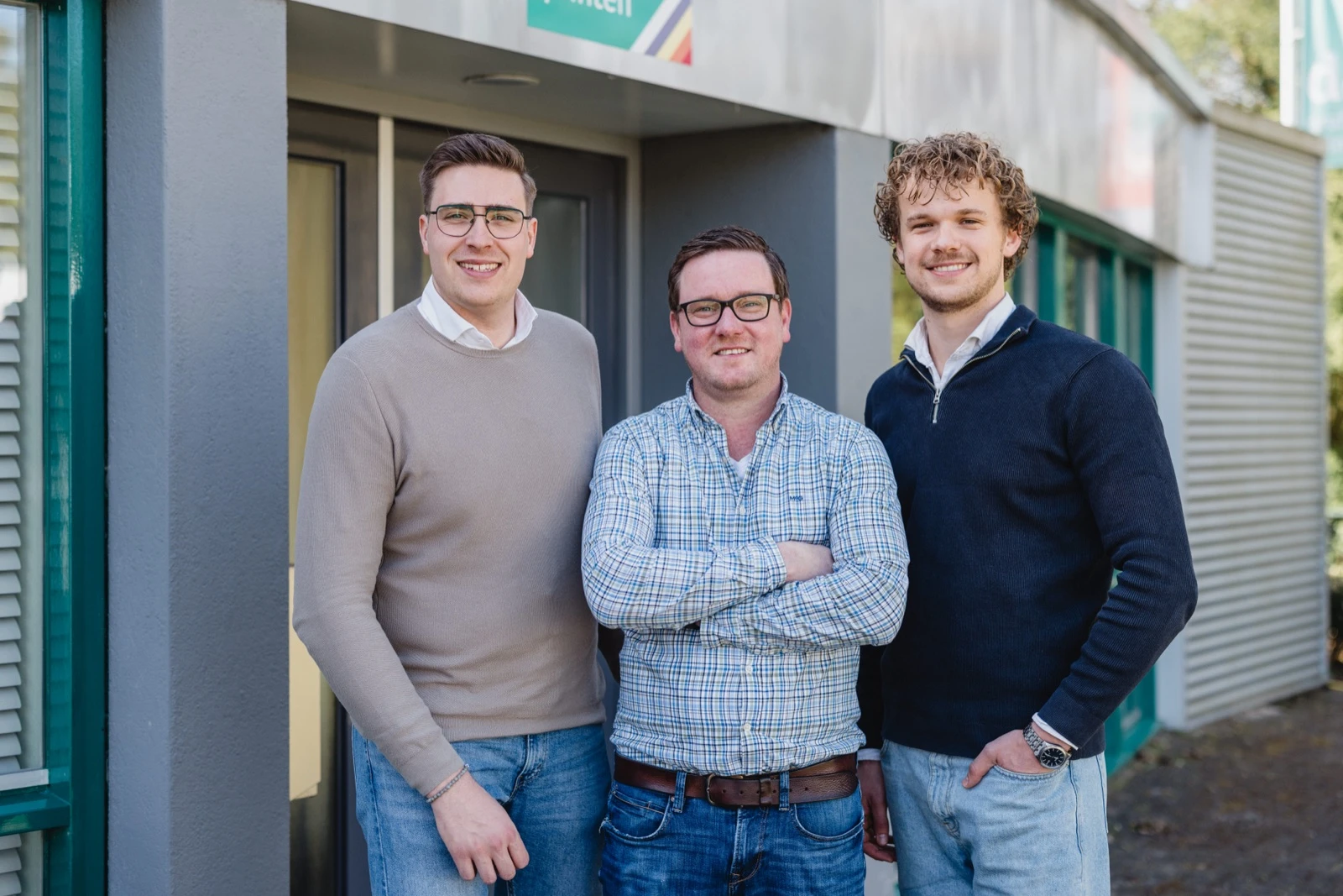Drie medewerkers van D&B