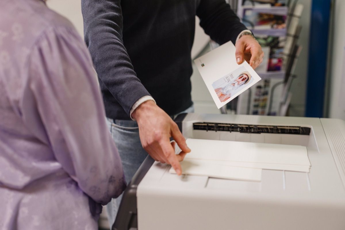 OKI Pro9542 printer voor rouwdrukwerk