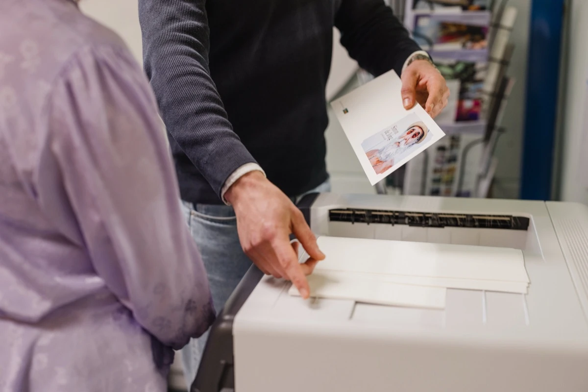 OKI Pro9542 printer voor rouwdrukwerk